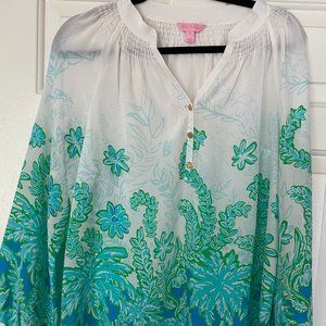 Lilly Pulitzer Long Sleeve Blouse
